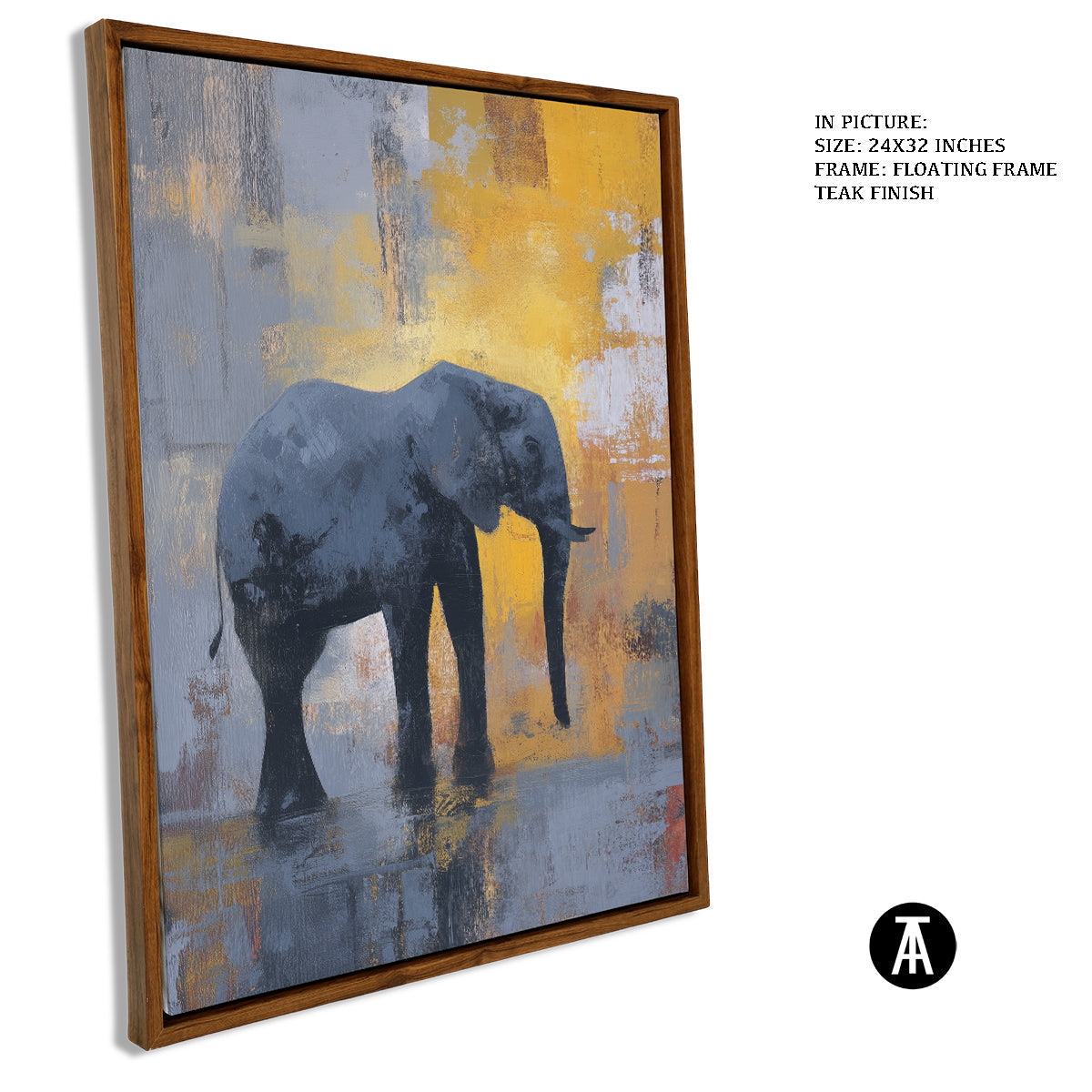 Artwork in Floating Frame