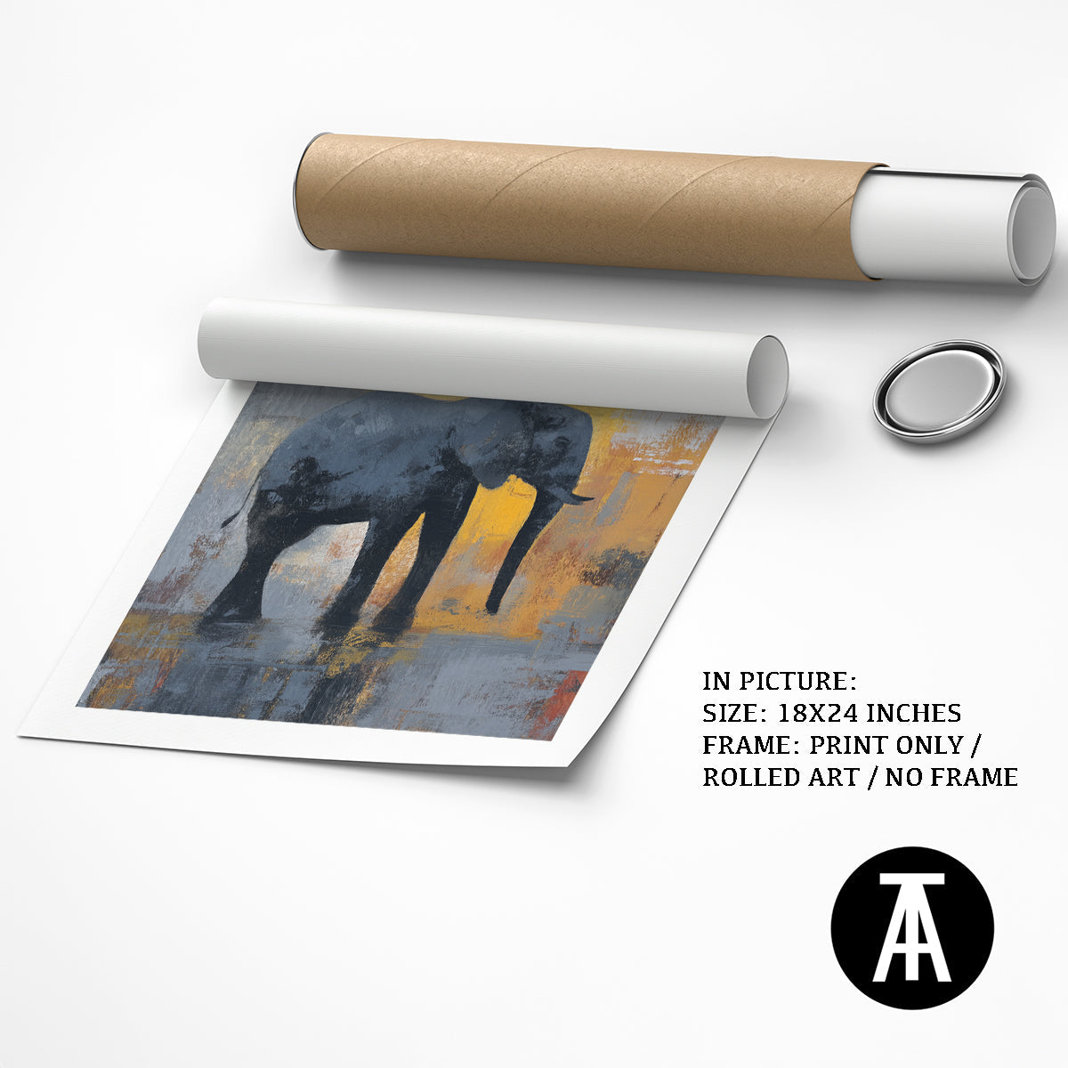 Artwork as Print Only or Rolled Art