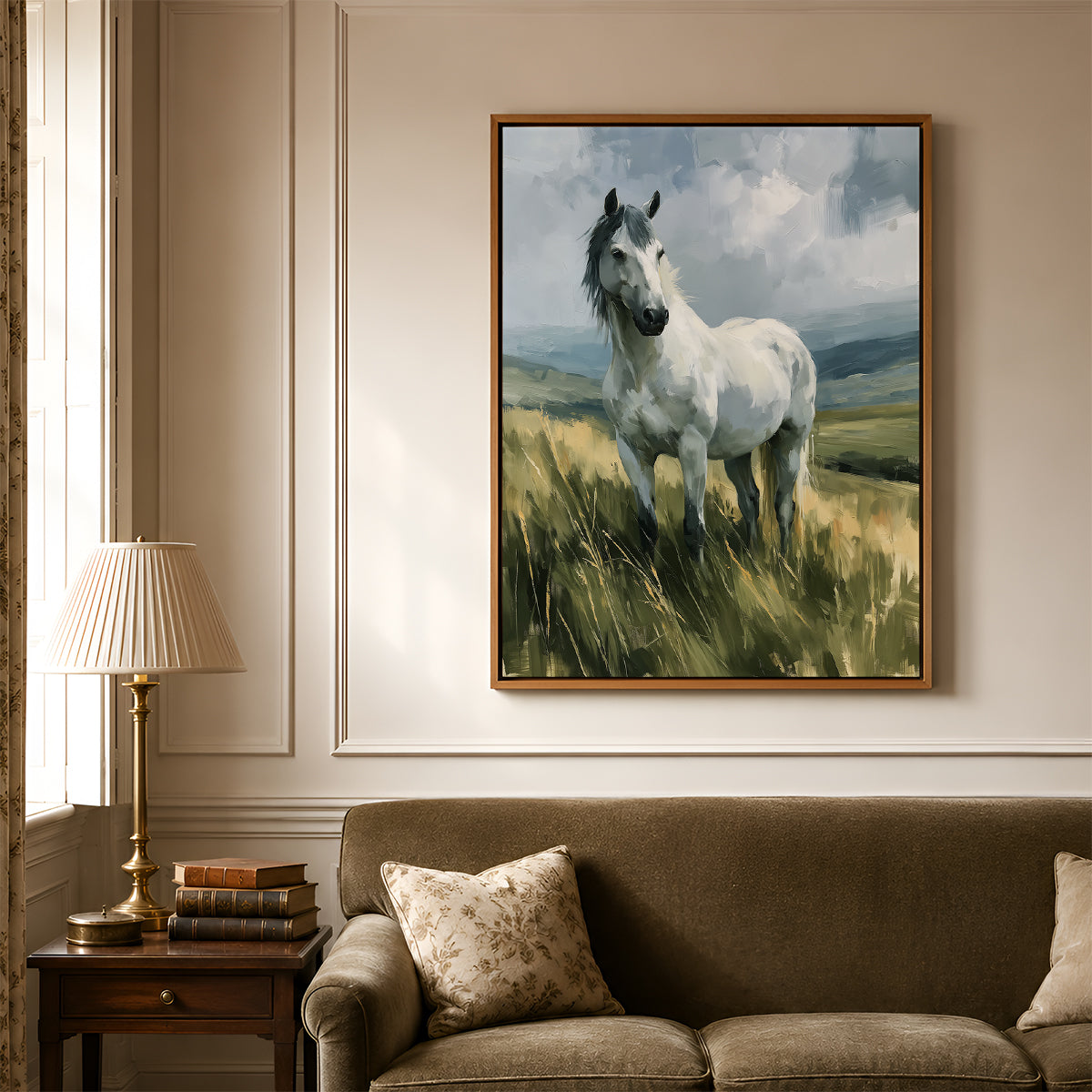 Painting in a Lifestyle Setting
