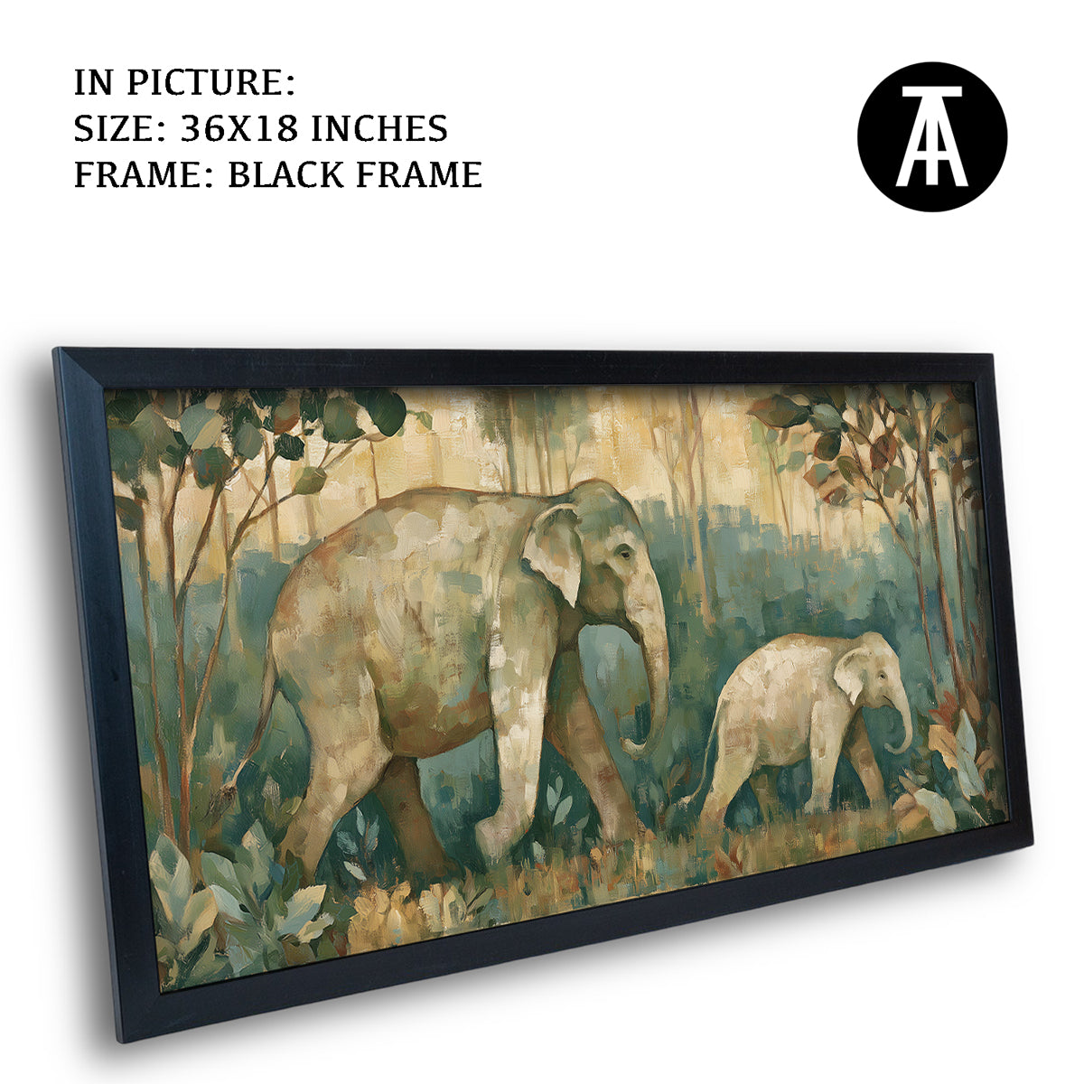 Artwork in Black Frame