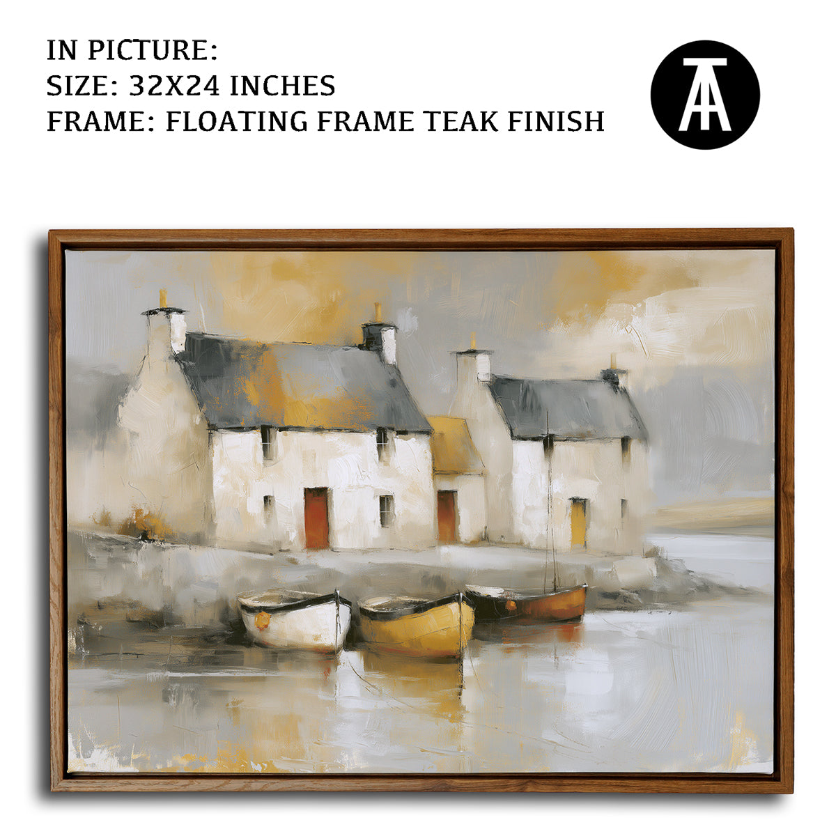 Artwork in Floating Frame