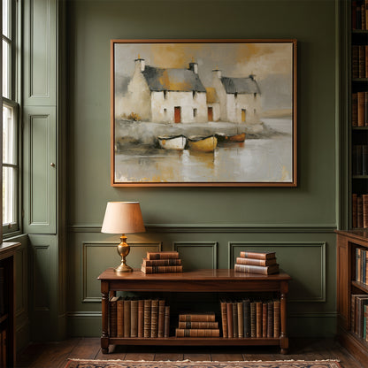 Painting in a Lifestyle Setting