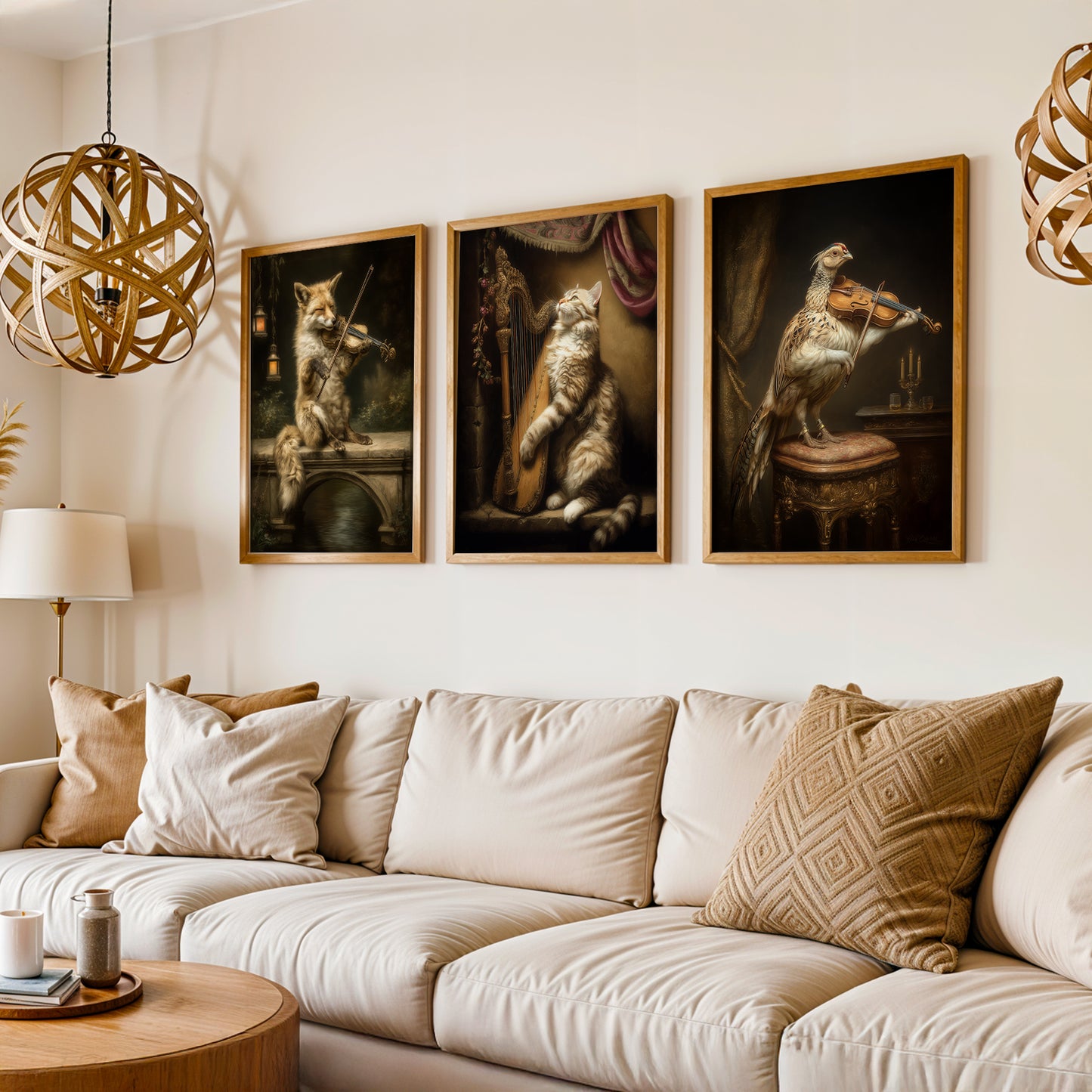 Gallery Wall Set in Lifestyle Setting