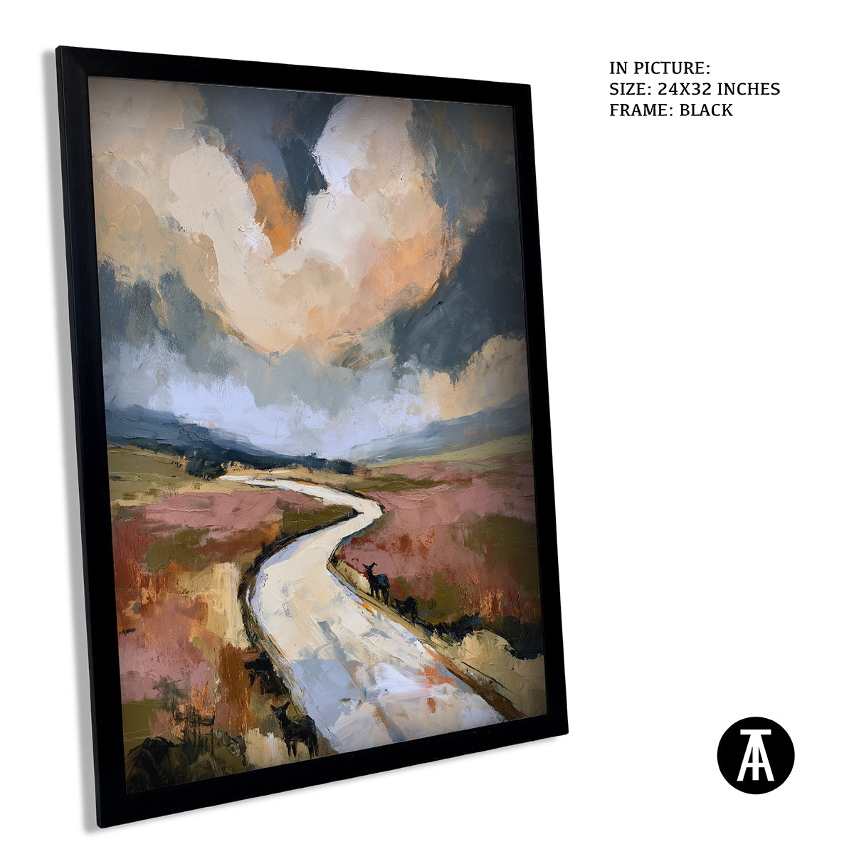Artwork in Black Frame