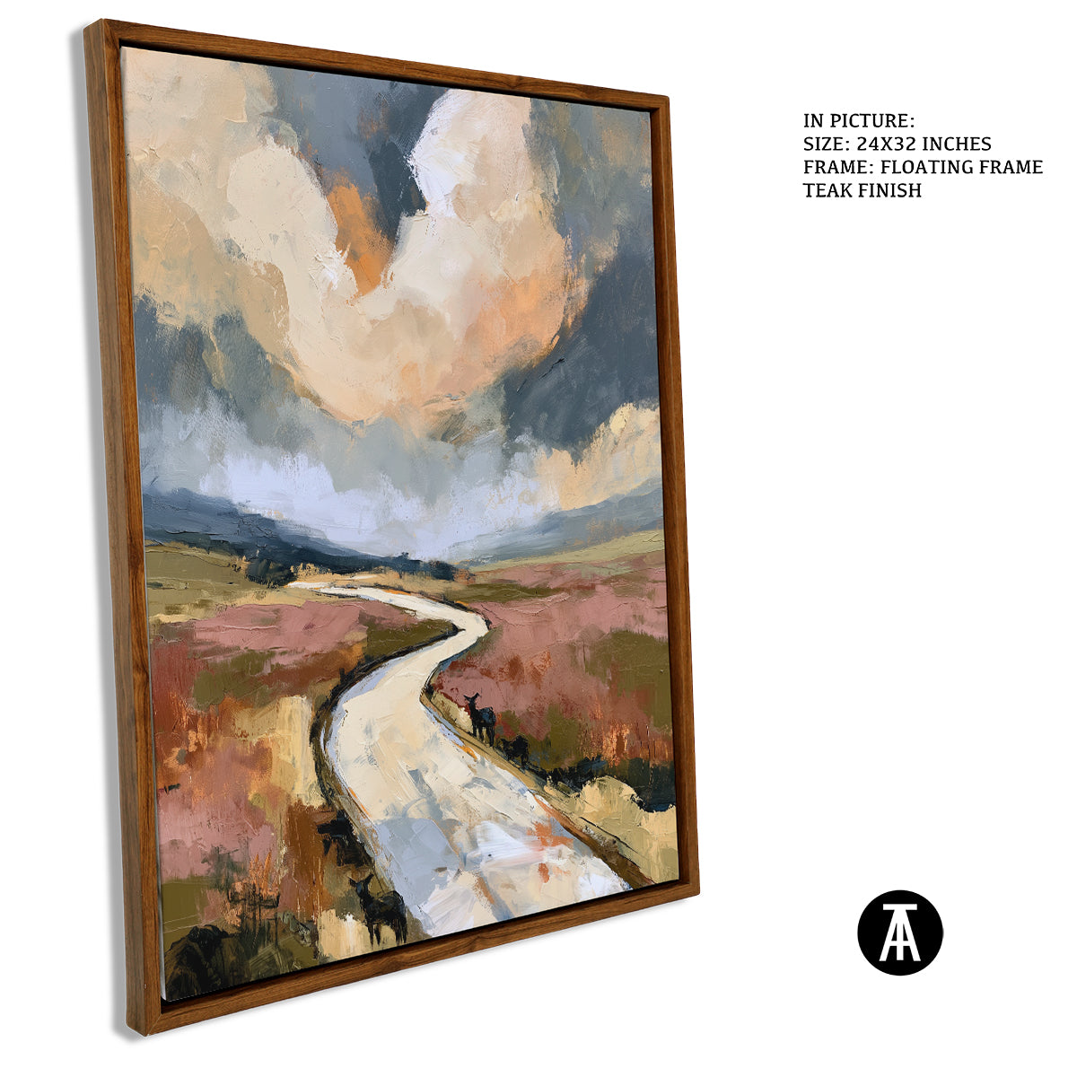 Artwork in Floating Frame