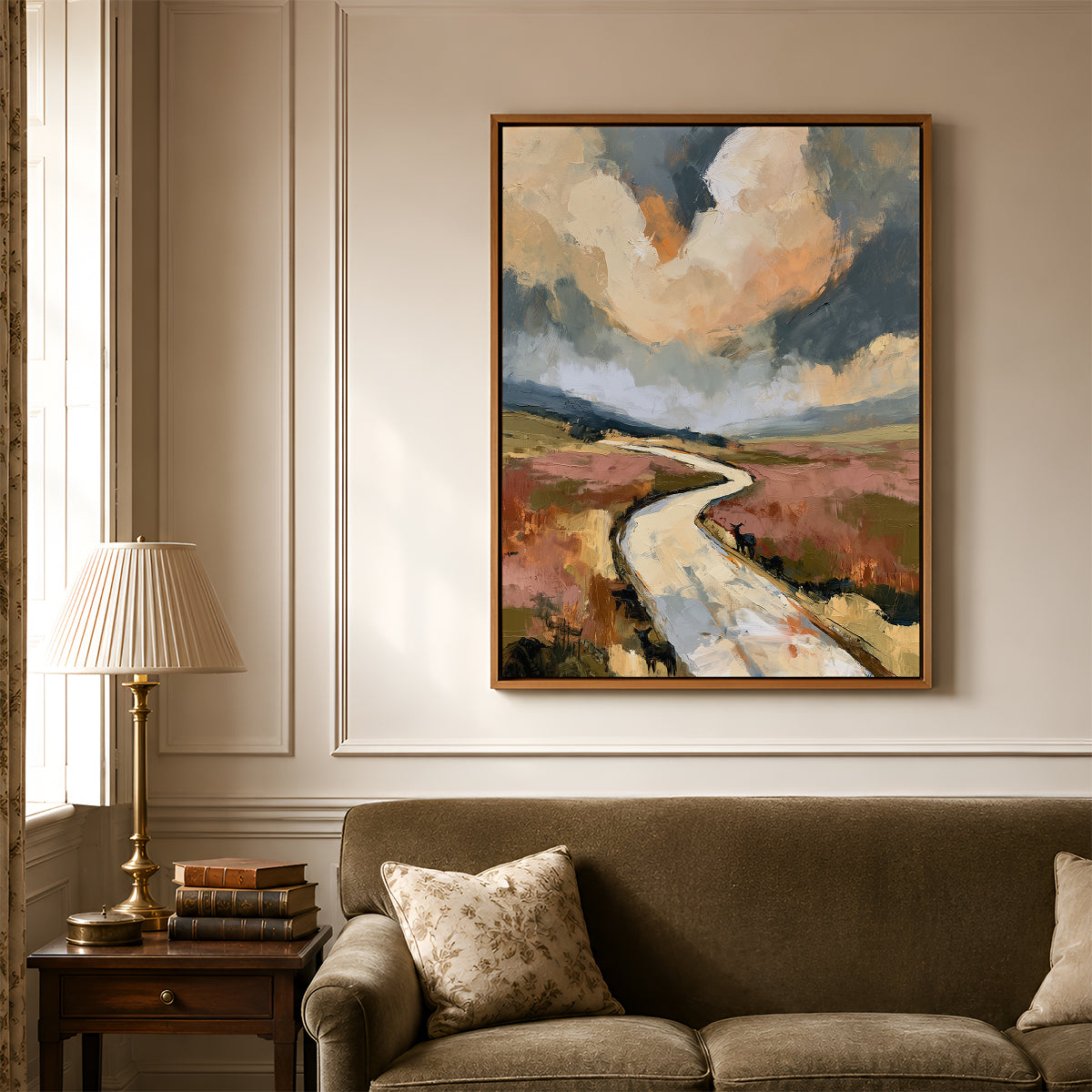 Painting in a Lifestyle Setting