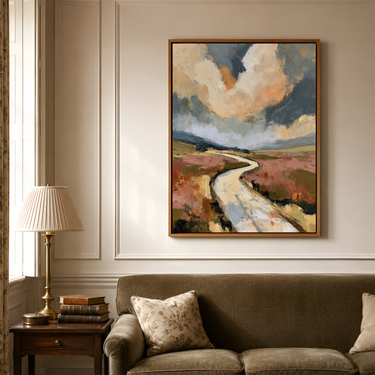 Painting in a Lifestyle Setting