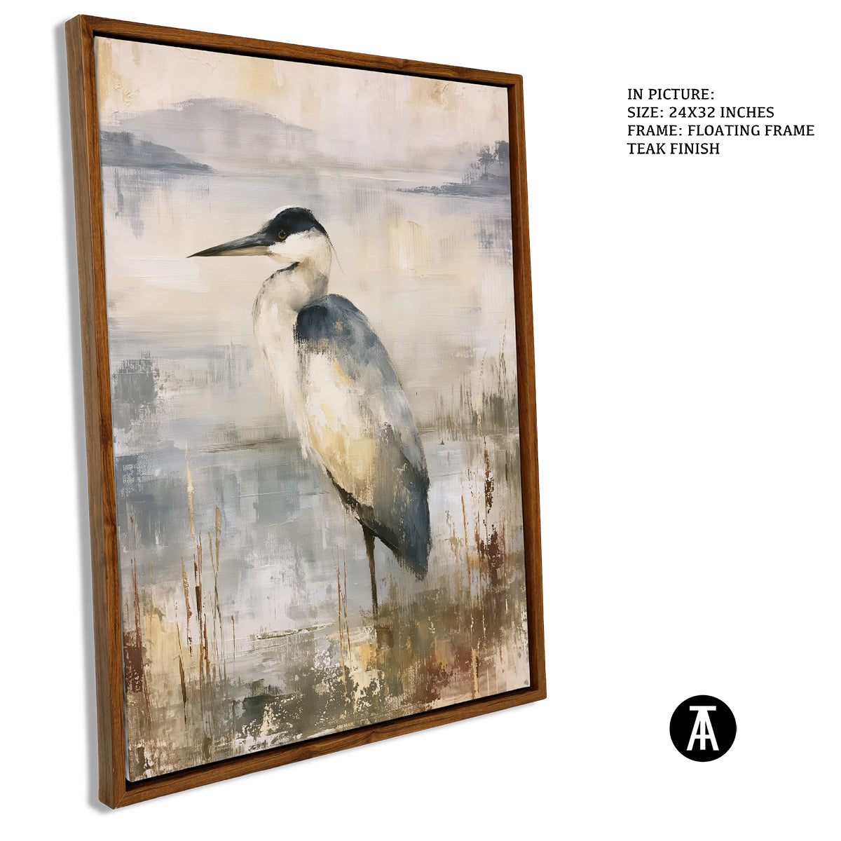 Artwork in Floating Frame