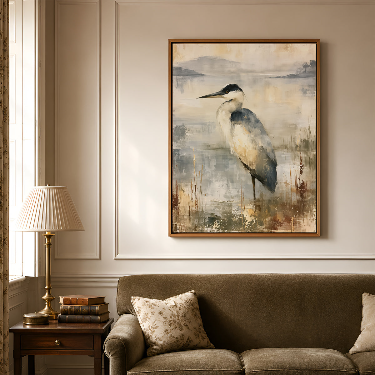 Painting in a Lifestyle Setting