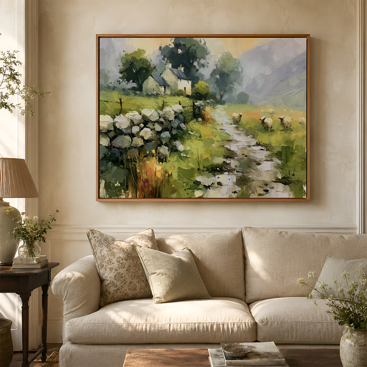 Canvas Art  in a Lifestyle Setting