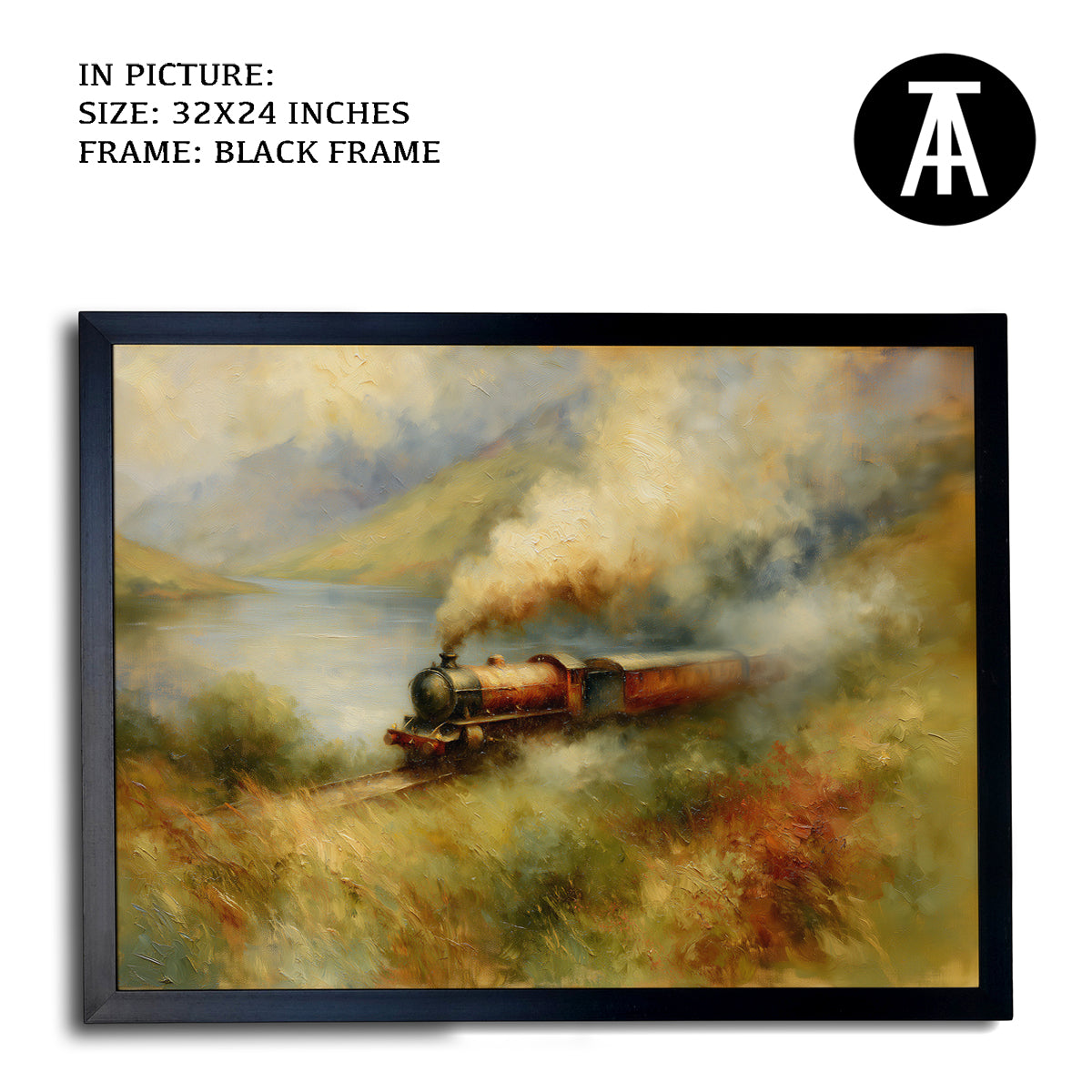 Artwork in Black Frame