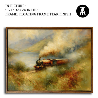 Artwork in Floating Frame