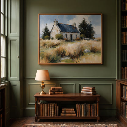 Painting in a Lifestyle Setting
