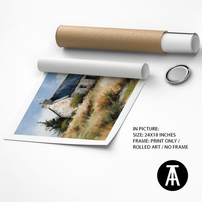 Artwork as Print Only or Rolled Art