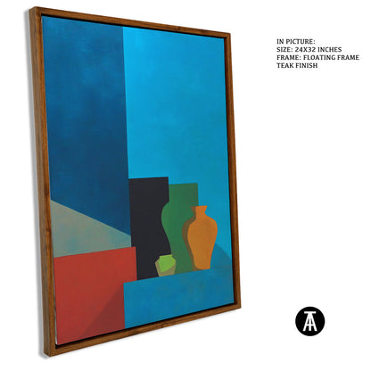 Artwork in Floating Frame