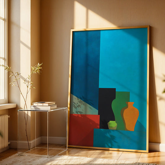 Painting in a Lifestyle Setting