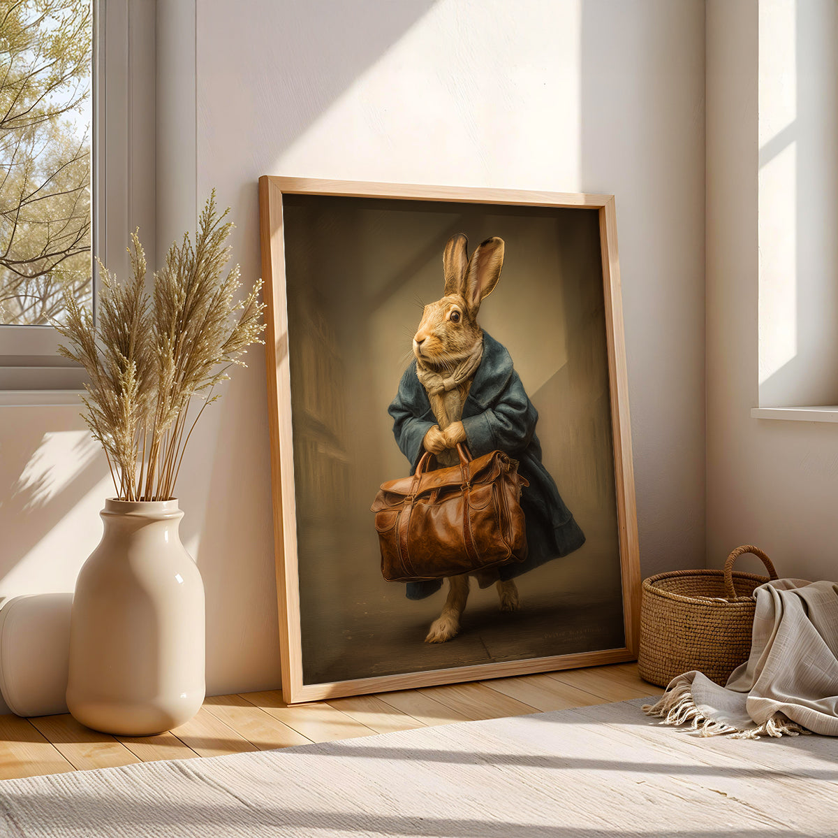 Painting in a Lifestyle Setting