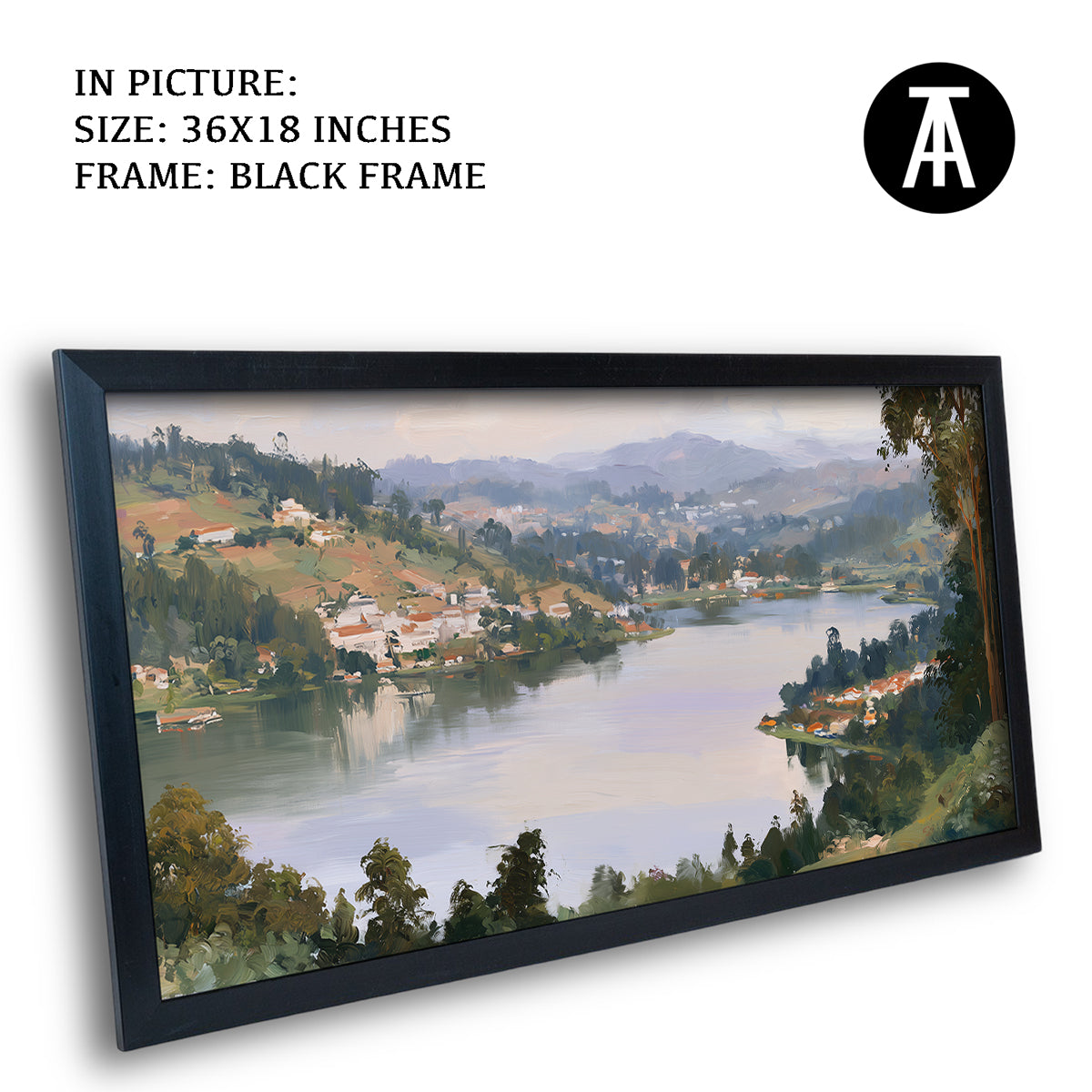 Artwork in Black Frame