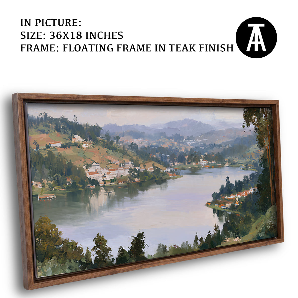Artwork in Floating Frame