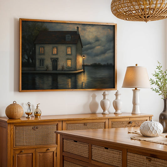 Limited Edition Painting in a Lifestyle Setting