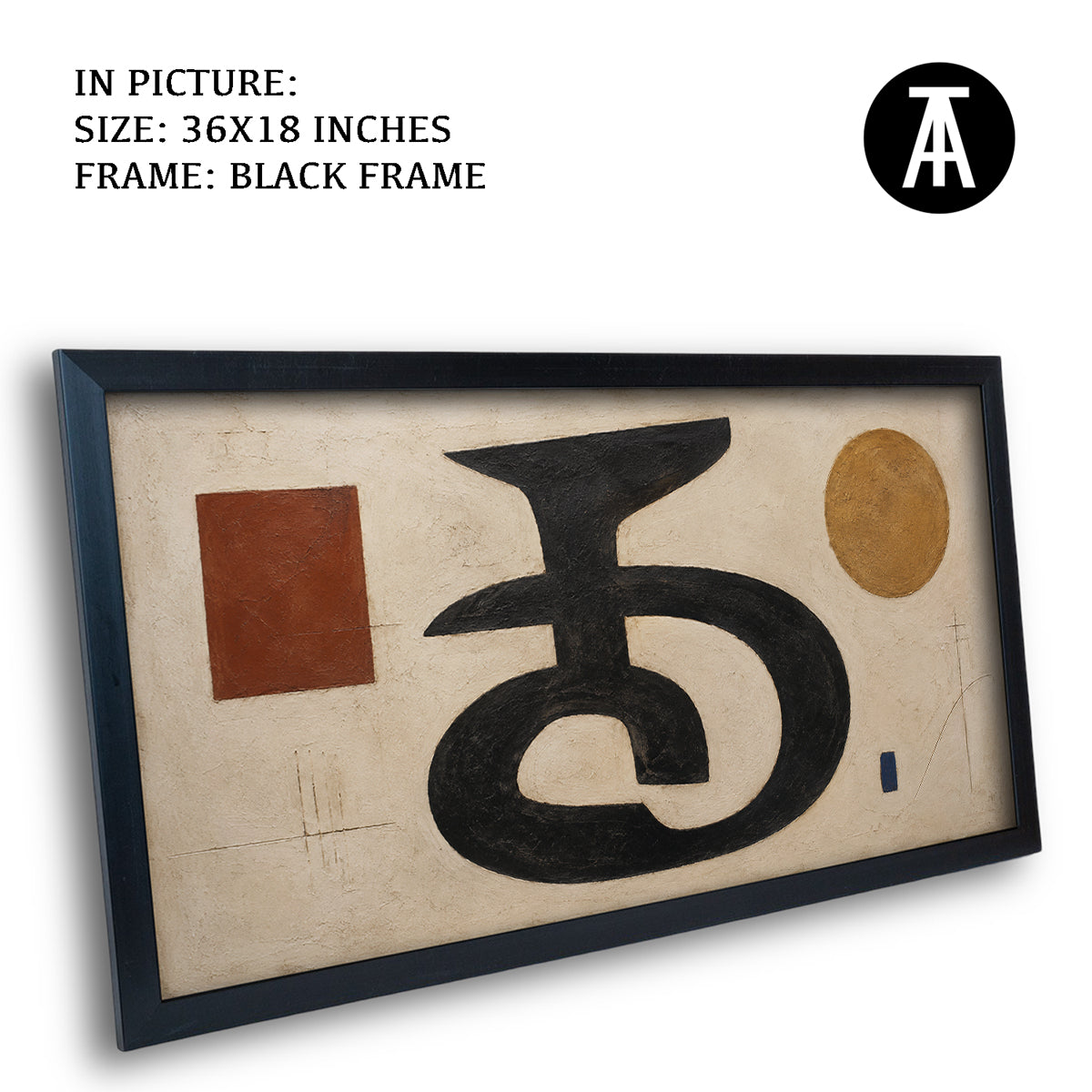 Artwork in Black Frame