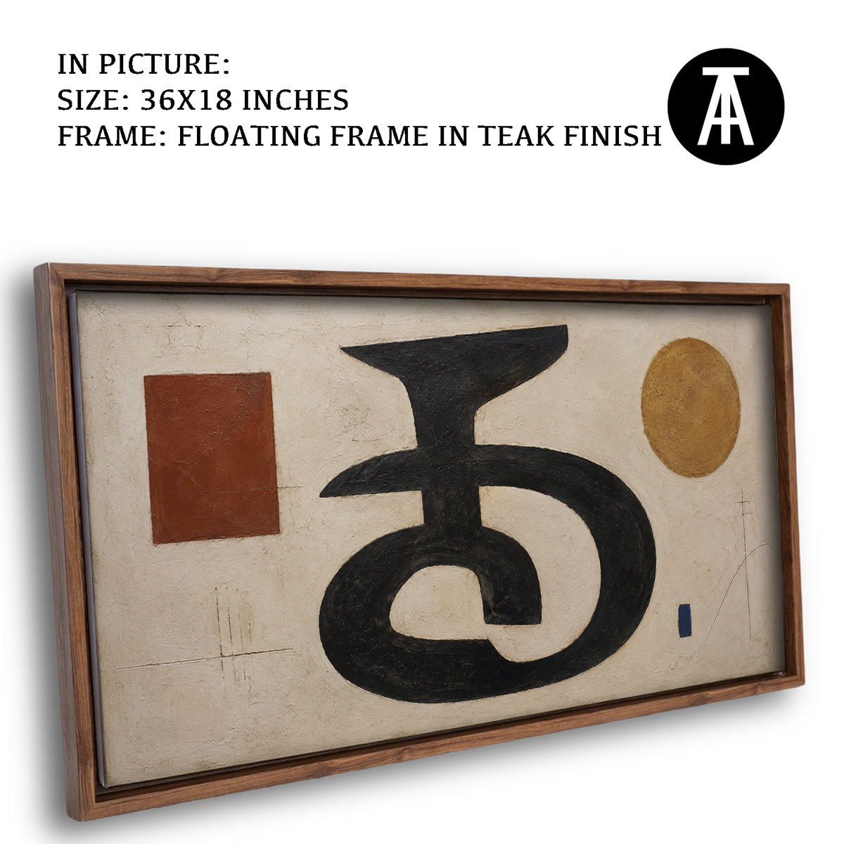 Artwork in Floating Frame