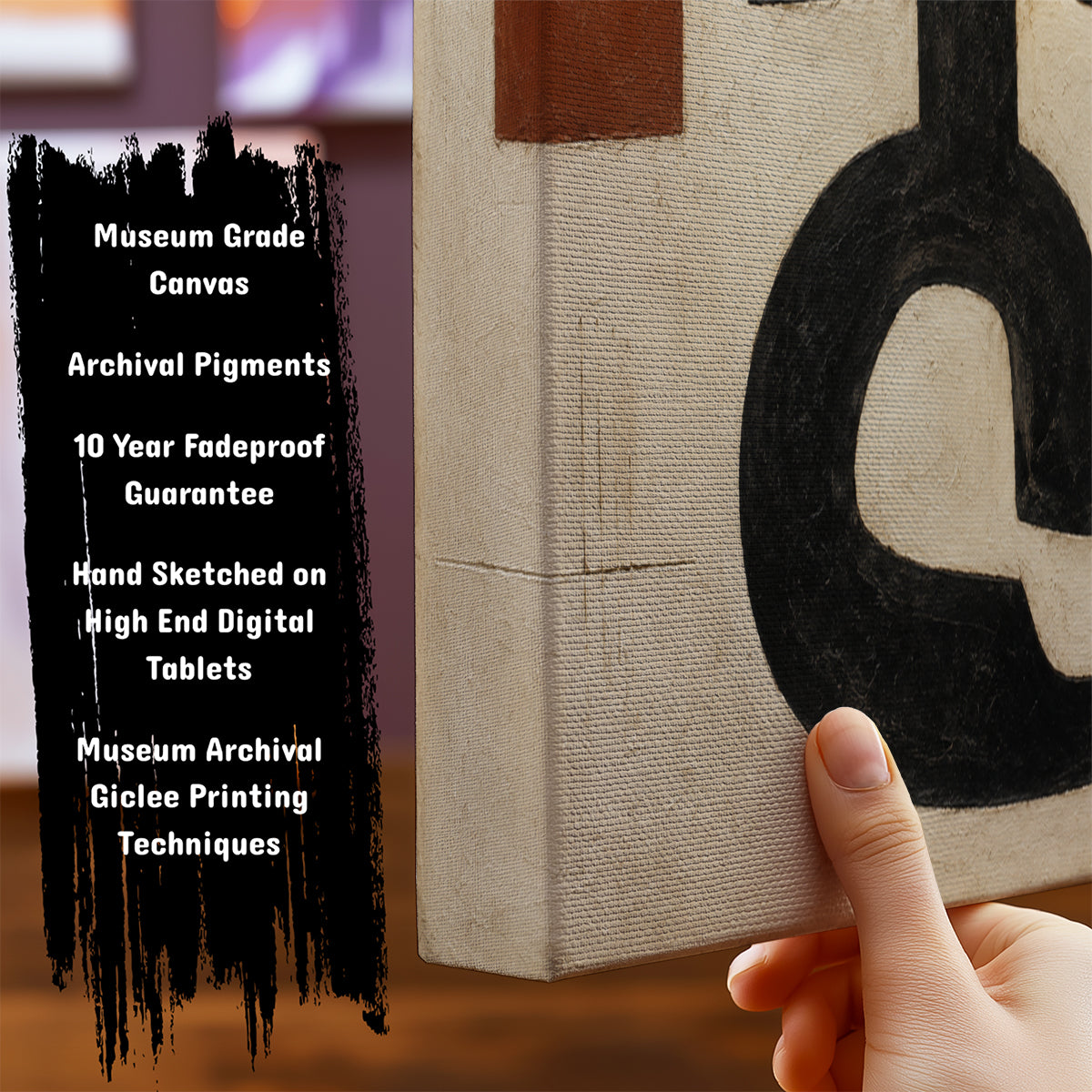 Information about Abstract Art Print