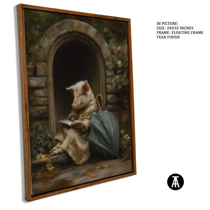 Sample Artwork in Floating Frame