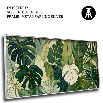 Artwork in Metal Earling Silver Frame