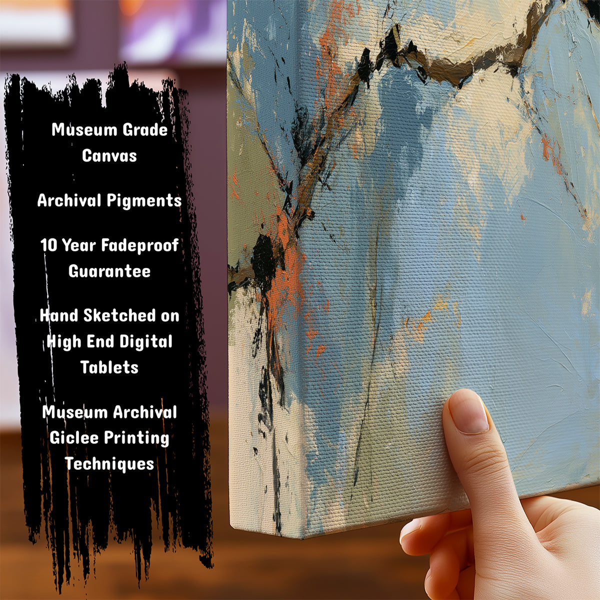 Information about Abstract Art Print