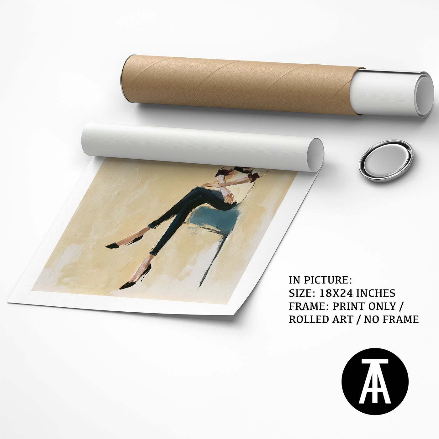 Artwork as Print Only or Rolled Art