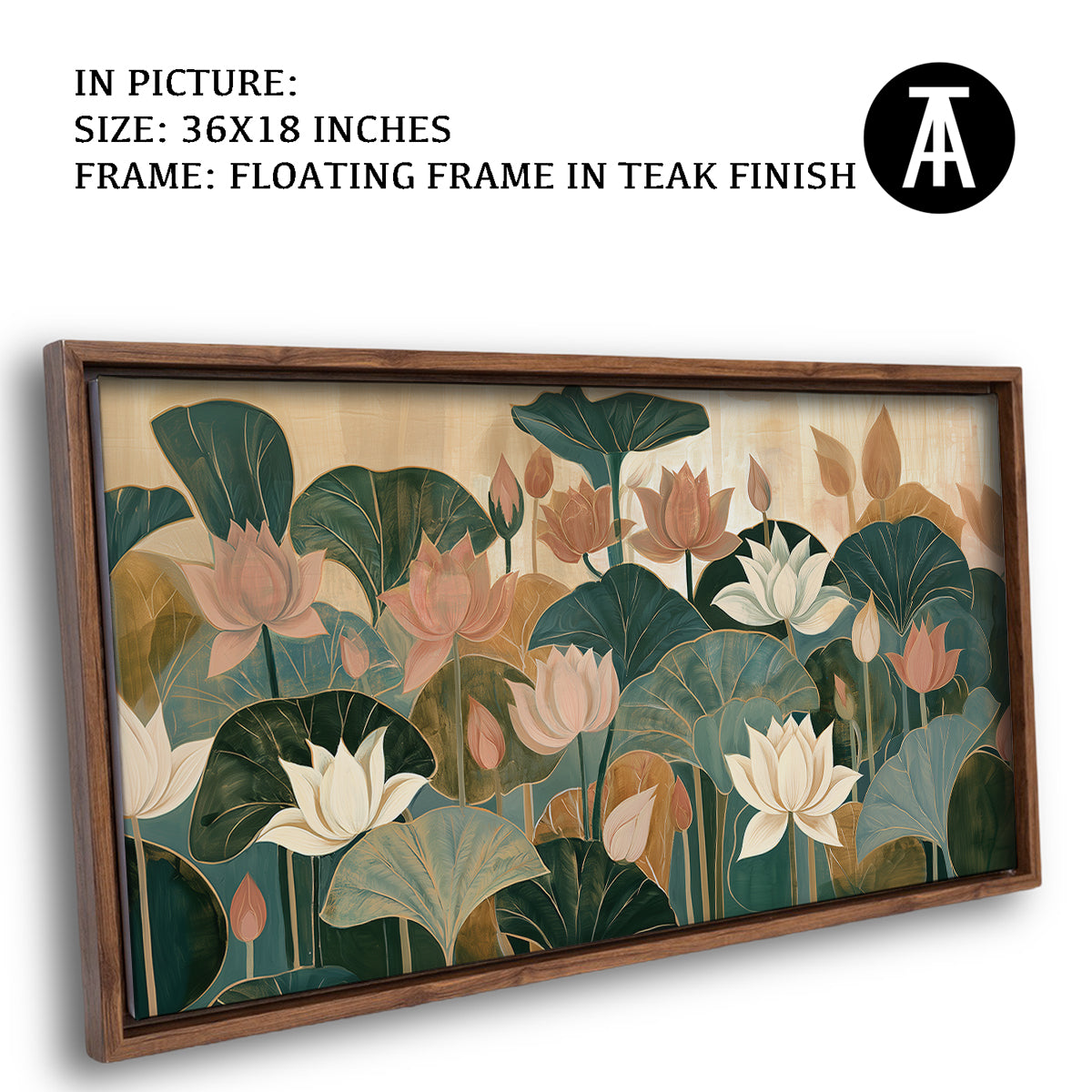 Artwork in Floating Frame