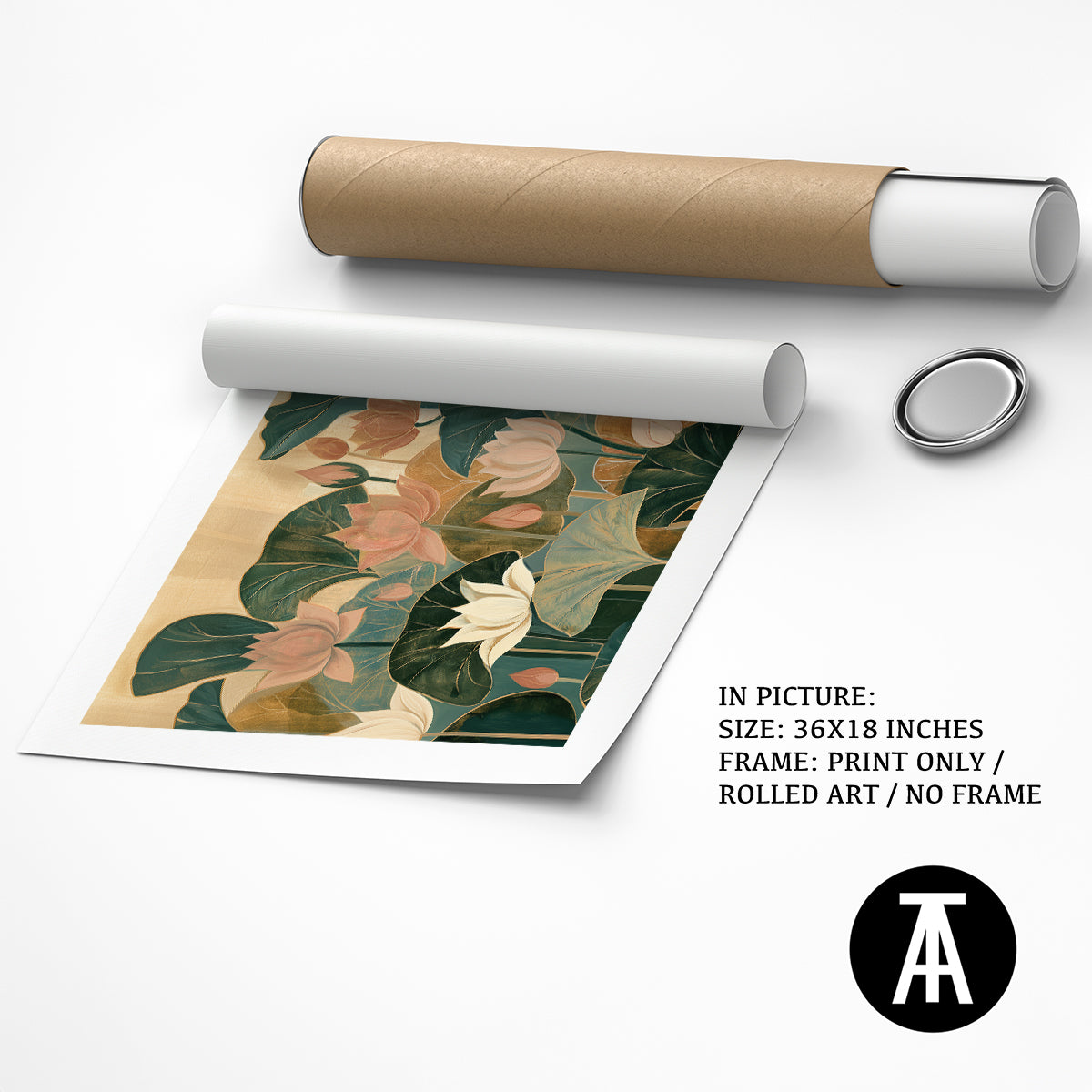 Artwork as Print Only / Rolled Art