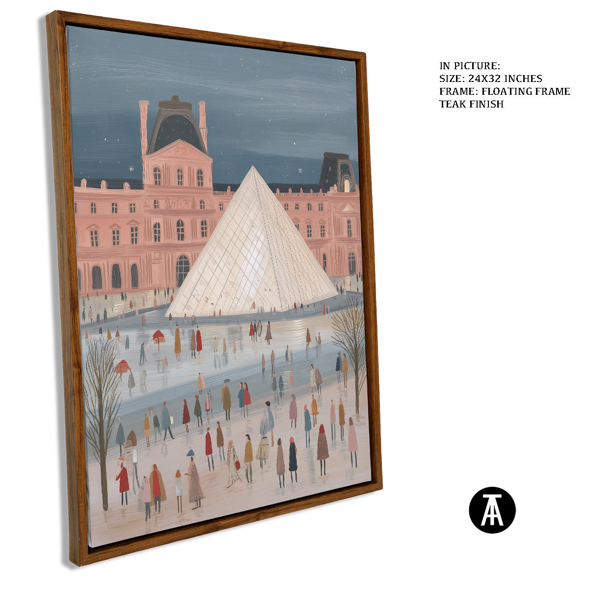 Artwork in Floating Frame