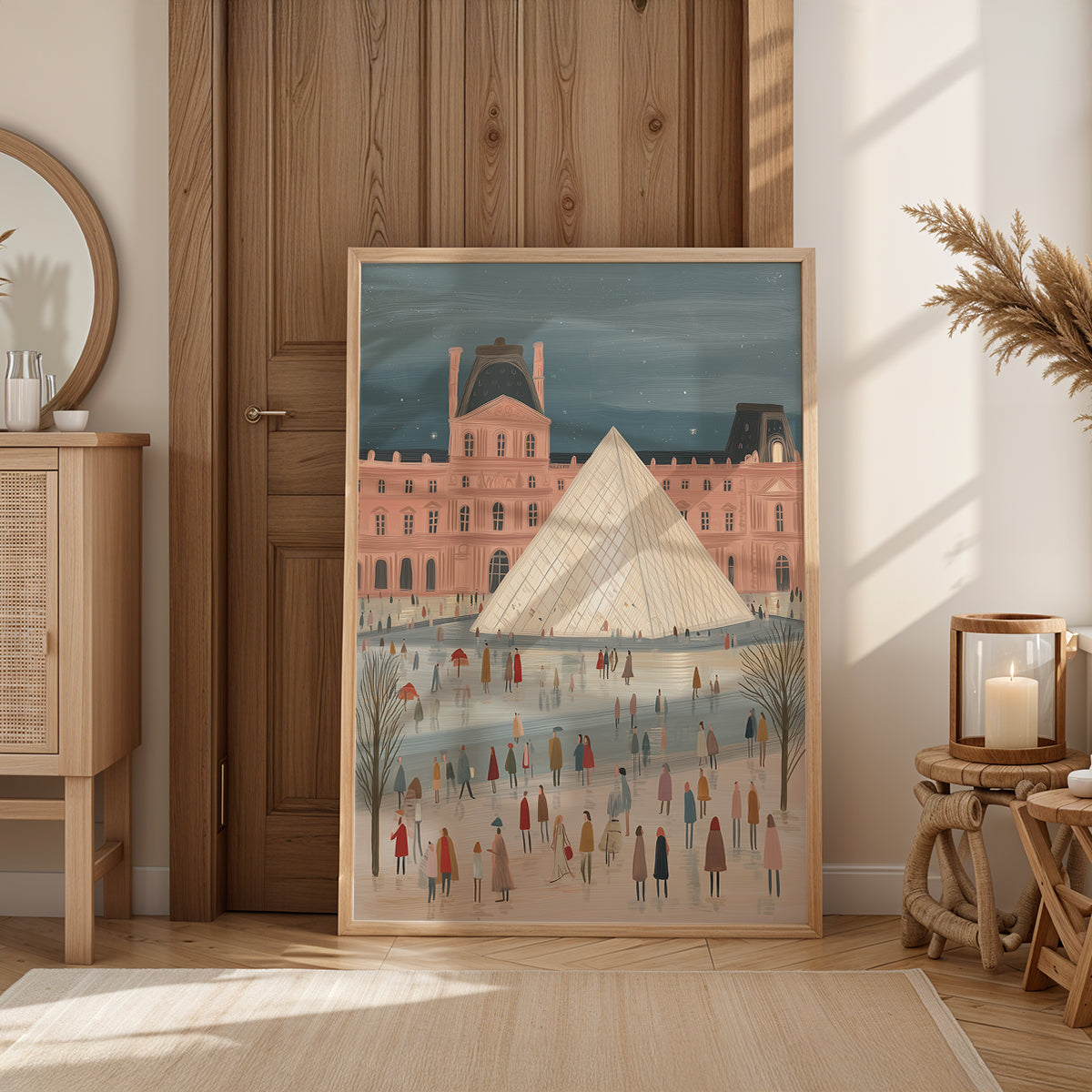 Painting in a Lifestyle Setting