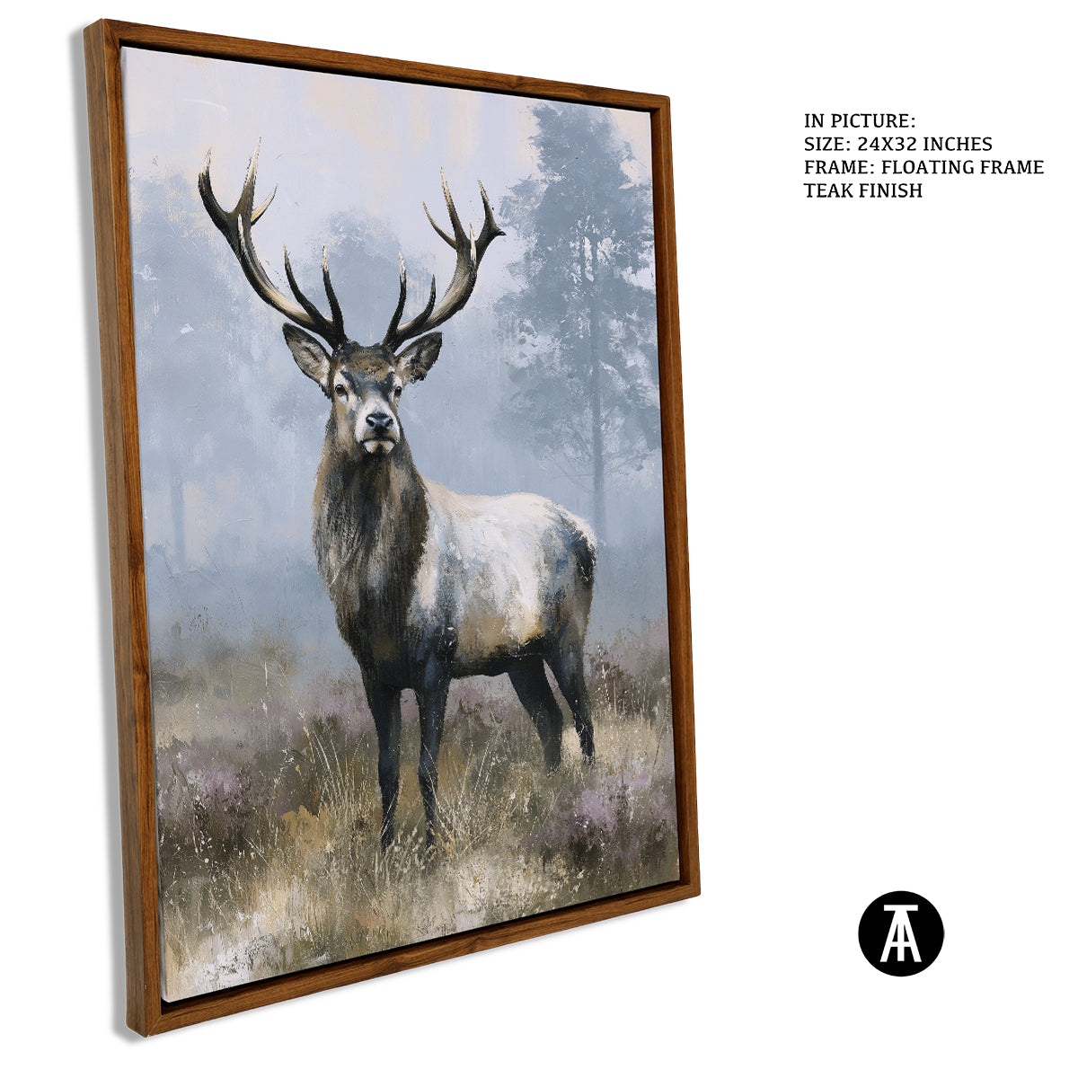 Artwork in Floating Frame
