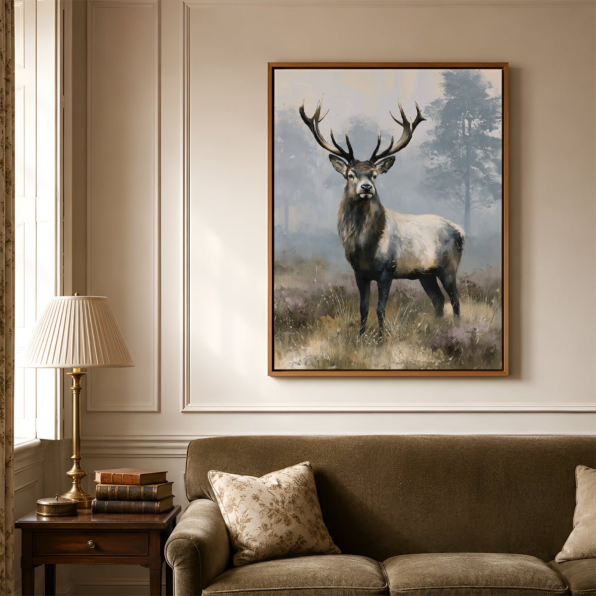 Painting in a Lifestyle Setting