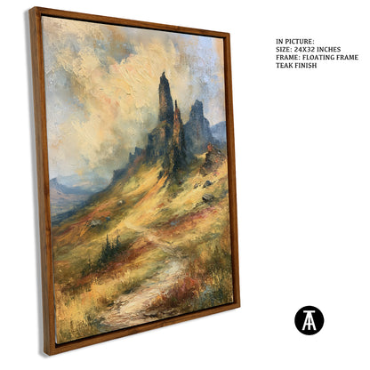 Artwork in Floating Frame
