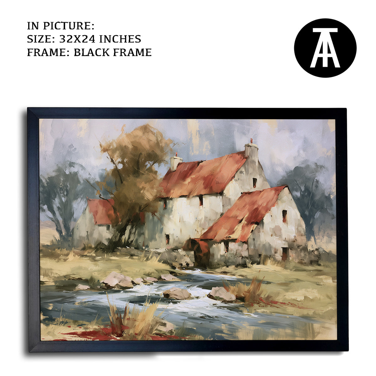 Artwork in Black Frame