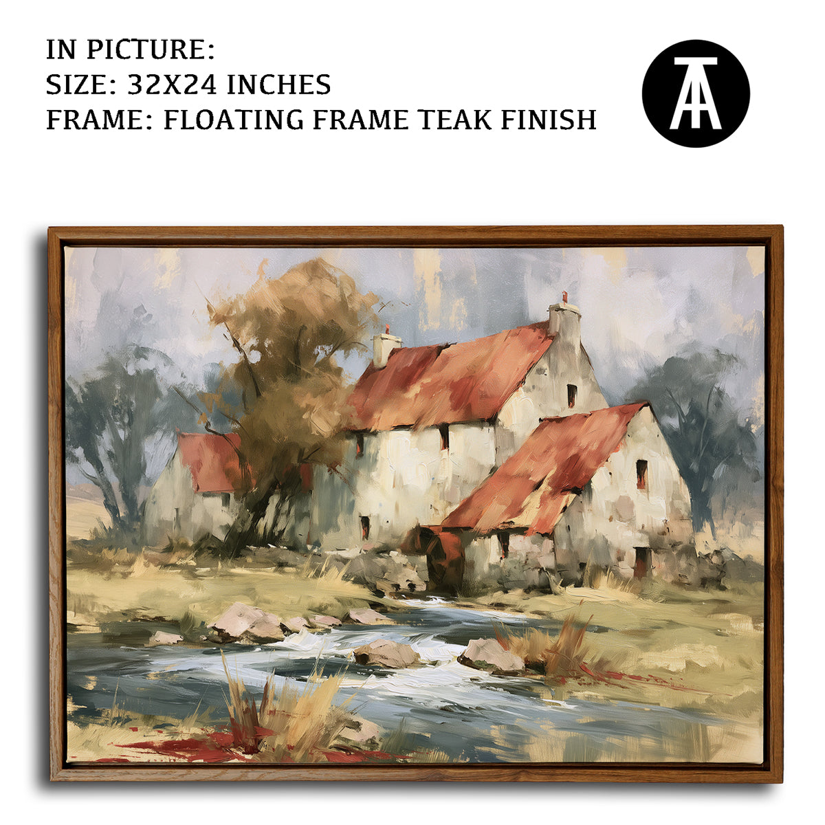 Artwork in Floating Frame