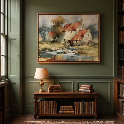 Painting in a Lifestyle Setting