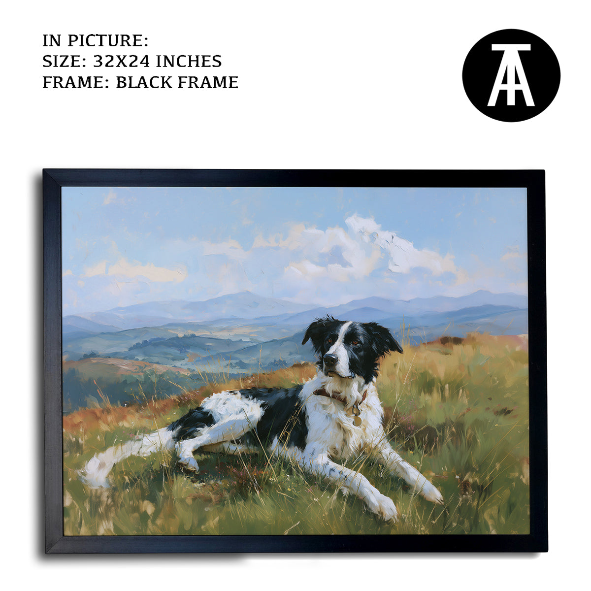 Artwork in Black Frame