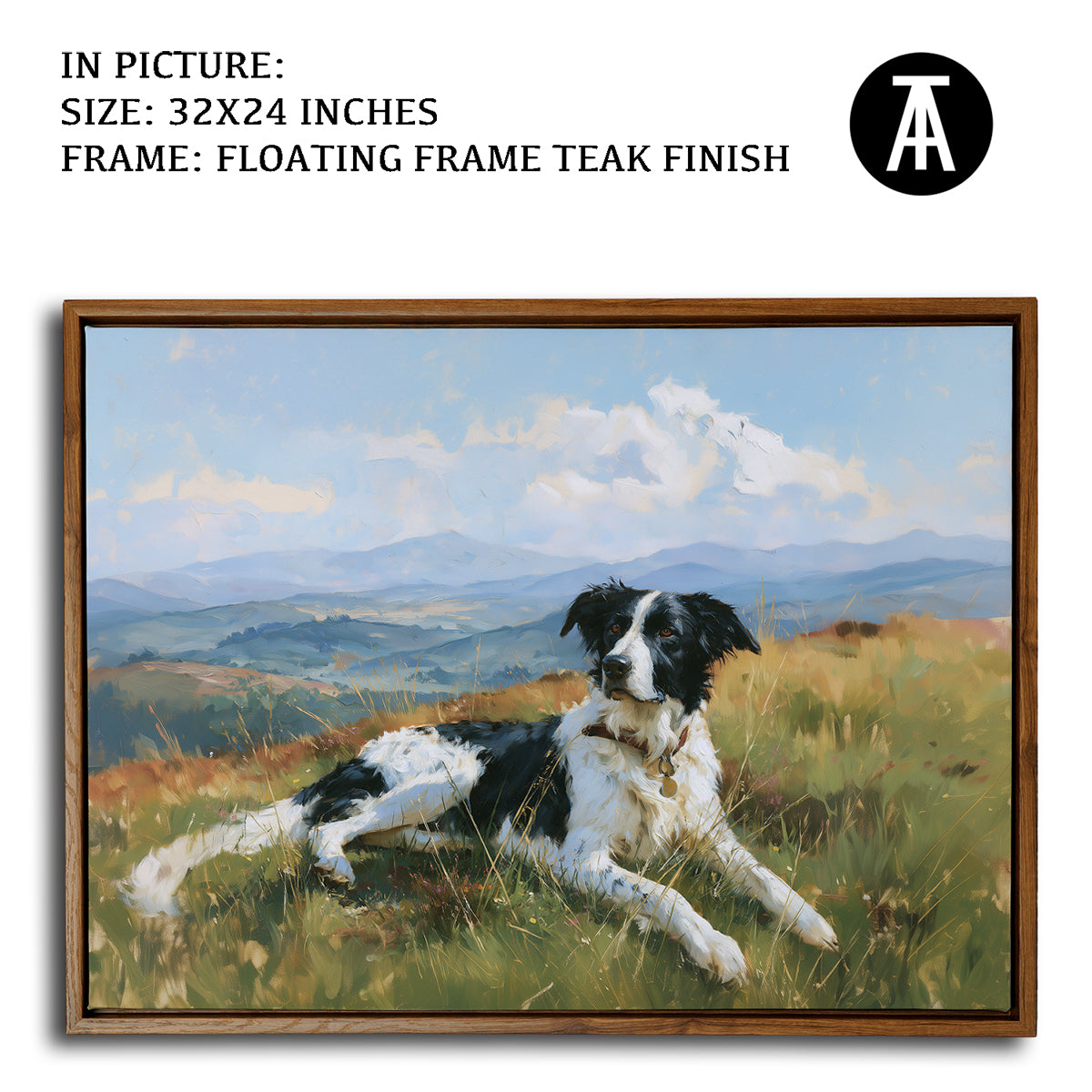 Artwork in Floating Frame