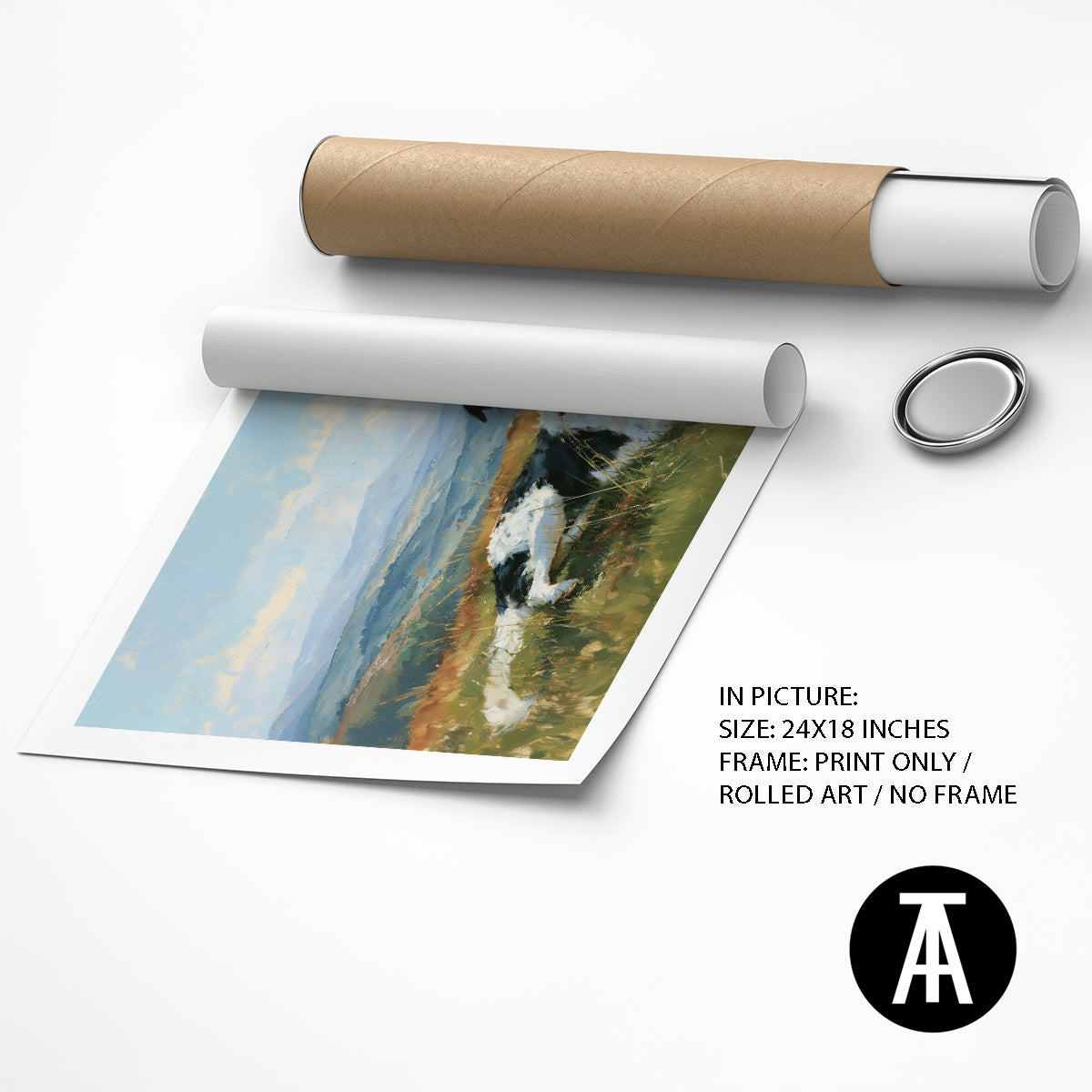 Artwork as Print Only or Rolled Art