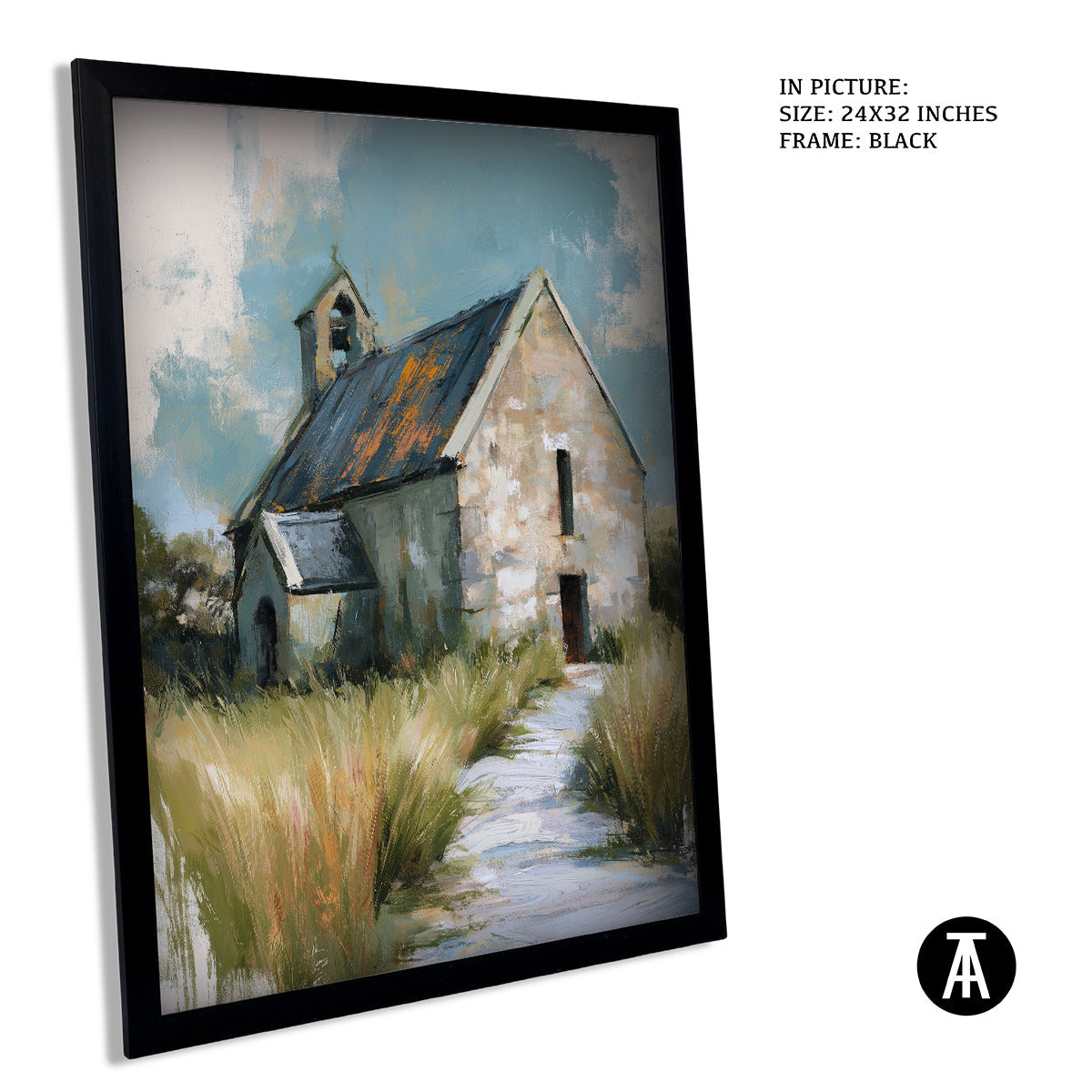 Artwork in Black Frame