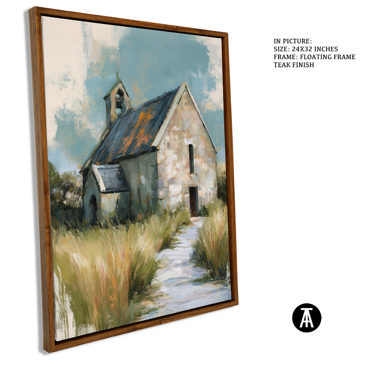 Artwork in Floating Frame