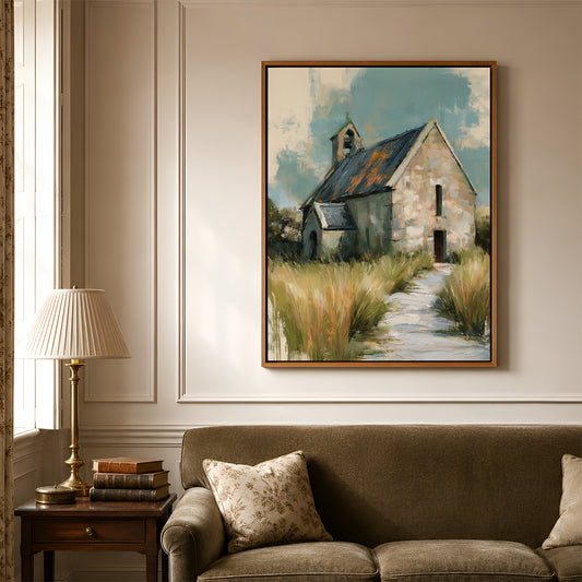 Painting in a Lifestyle Setting