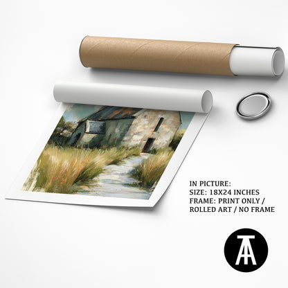 Artwork as Print Only or Rolled Art