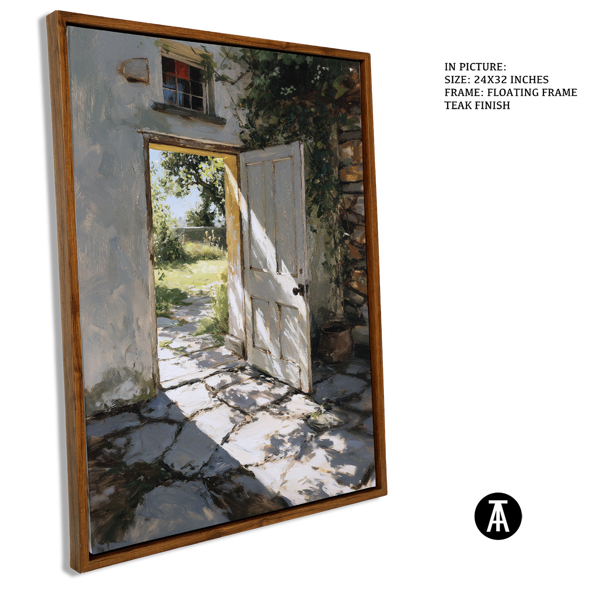 Artwork in Floating Frame