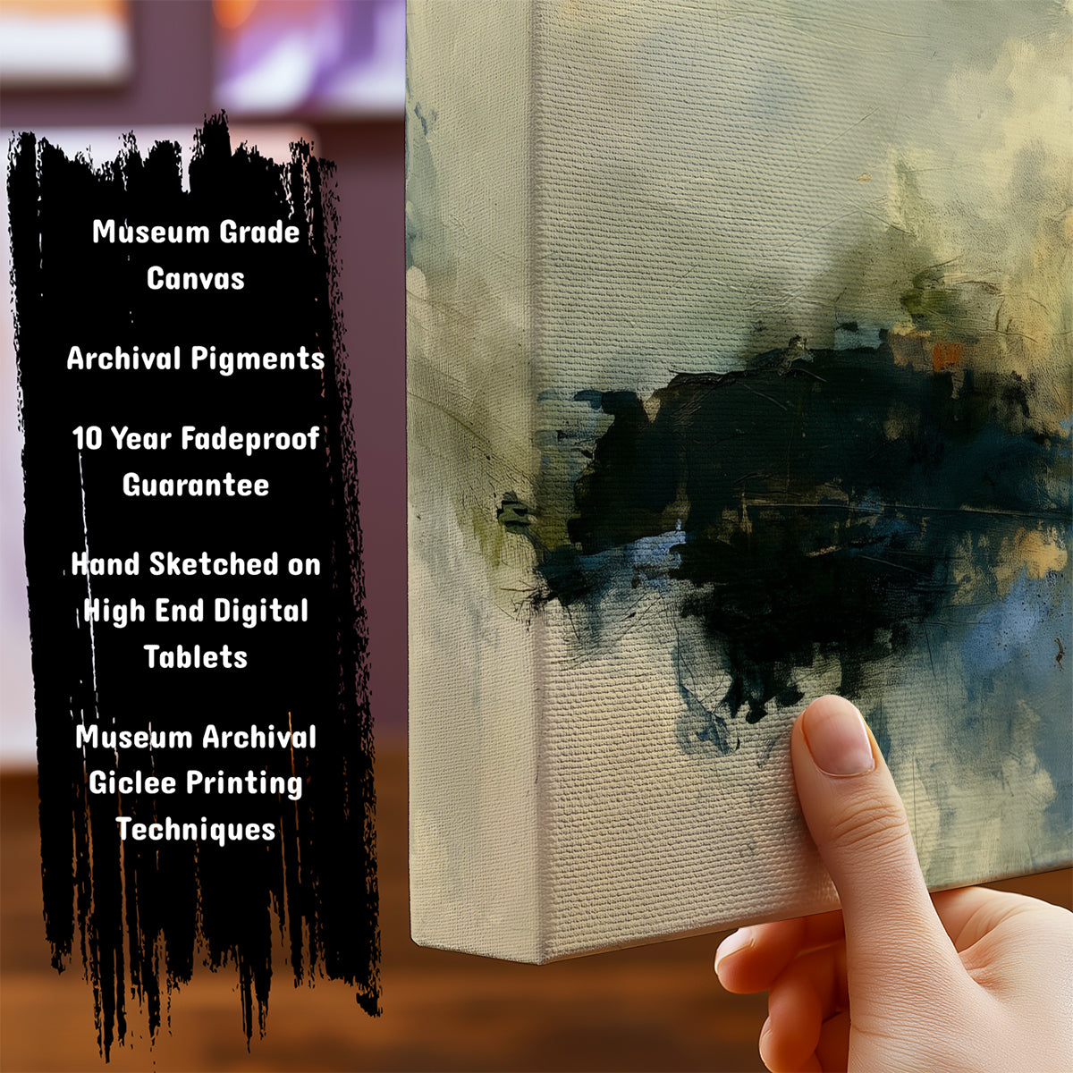 Information about Abstract Art Print